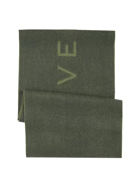 Szal Givenchy wełniana zielona