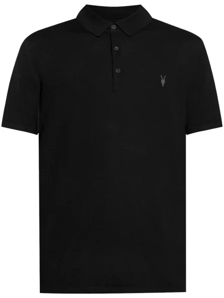 Tricou polo Allsaints negru