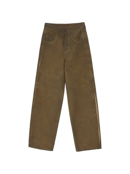 Pantaloni Uma Wang maro