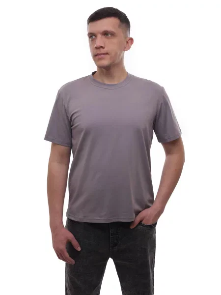 Футболка STREAM віскоза/поліестер сірий