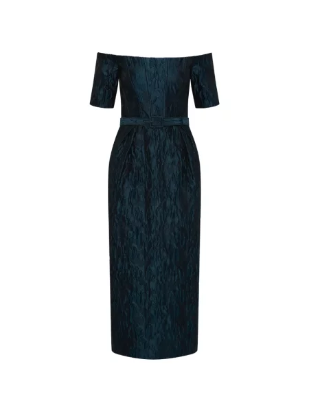 Rochie midi Rebecca Vallance albastru