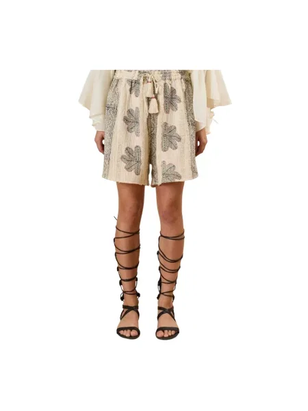 Bermudy Souvenir beżowe