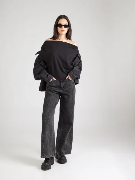 ABOUT YOU Tricou Laren' negru
