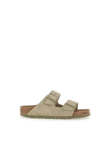 Klapki Birkenstock beżowe