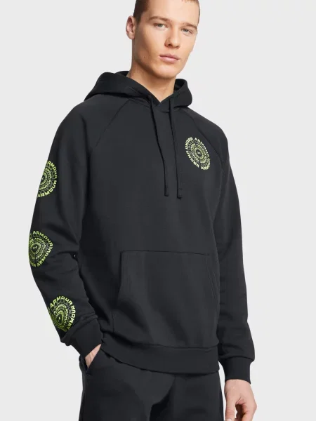 Флисовая спортивная кофта Under Armour черная