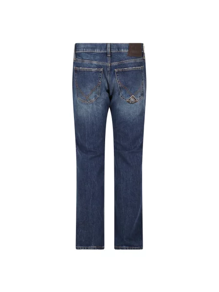 Jeansy straight leg Roy Rogers niebieskie