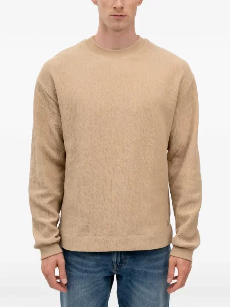 Hanorac crewneck Hugo cu decolteu rotund