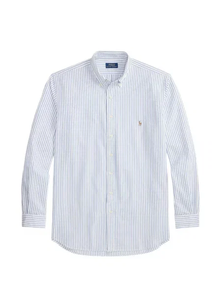 Șosete Polo Ralph Lauren cu model herringbone cu broderie plasă albastru