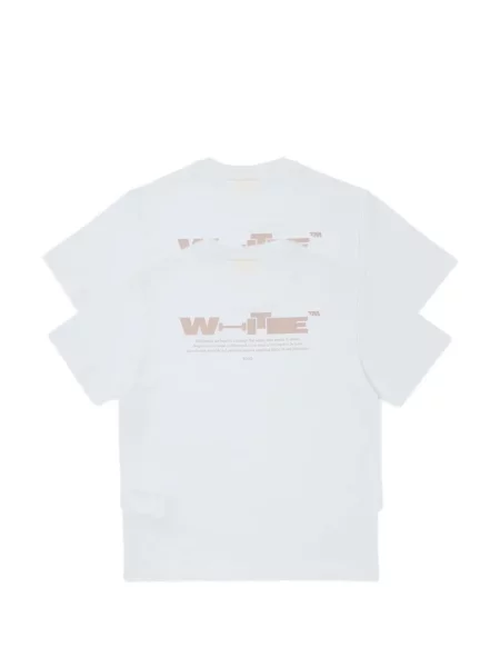 Koszulka dziecięca Off-white biała