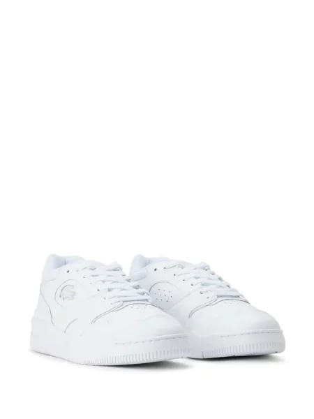 Sneakersy Lacoste skórzane białe