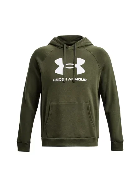 Geacă cămașă Under Armour cu autograf verde
