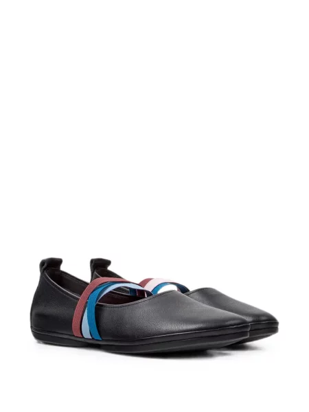 Balerini Camper din piele negru