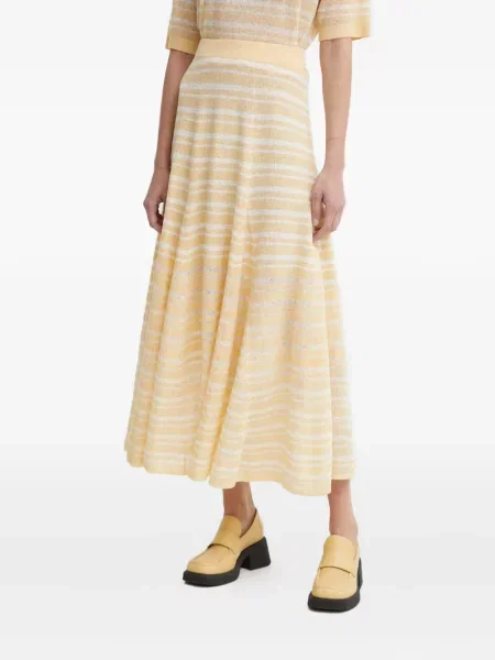 Spódnica midi áeron w paski do kolan