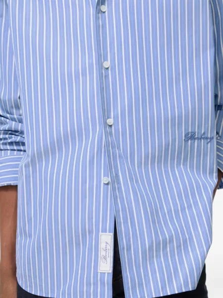 Cămașă Burberry cu dungi albastru