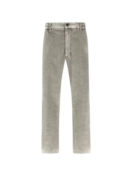 Pantaloni Paul & Shark de catifea cord alb