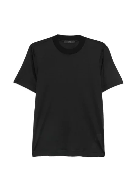 Tricou Sapio cu decolteu rotund negru