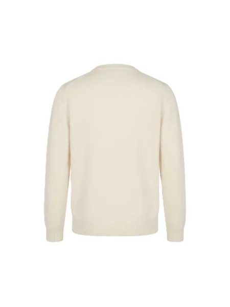 Sweter Mc2 Saint Barth wełniany beżowy