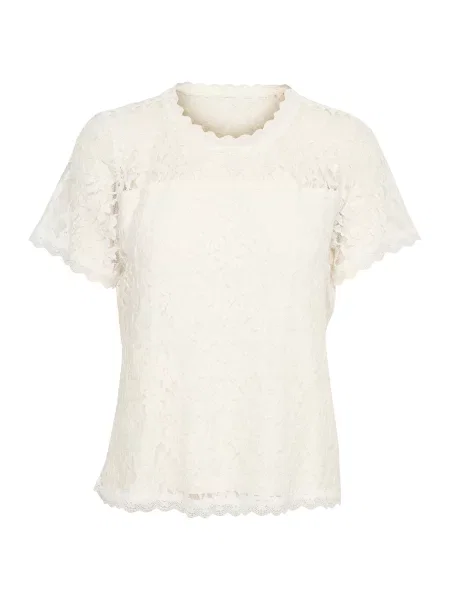 Cream Bluza Kit volneno bela