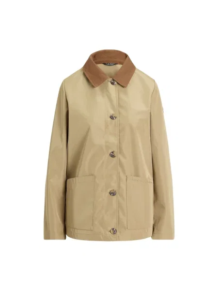Bez podszewki kurtka Ralph Lauren beżowa