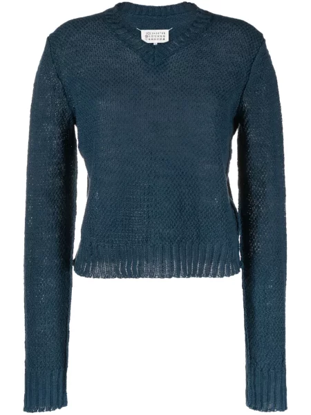 Pulover Maison Margiela cu decolteu în V