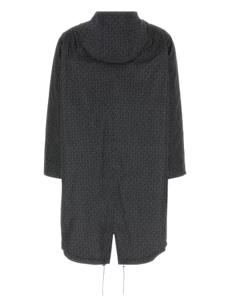 Rochie mini Michael Michael Kors cu glugă de costum negru