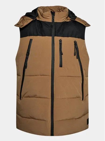 INDICODE Безрукавка Titanium коричневий