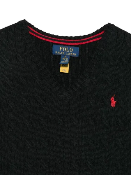 Dětska vesta Polo Ralph Lauren černá