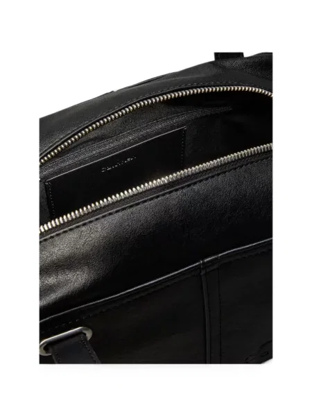 Geantă Calvin Klein cu autograf negru
