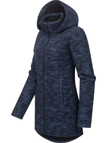 Ragwear Pletena jopa Leysha mornarska črna