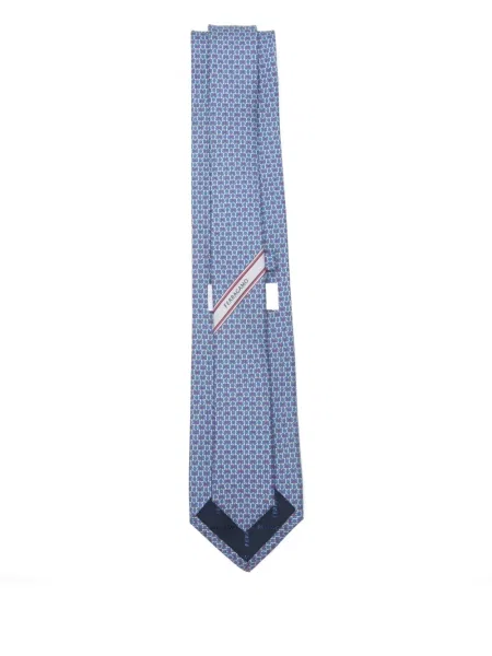 Cravată Ferragamo albastru