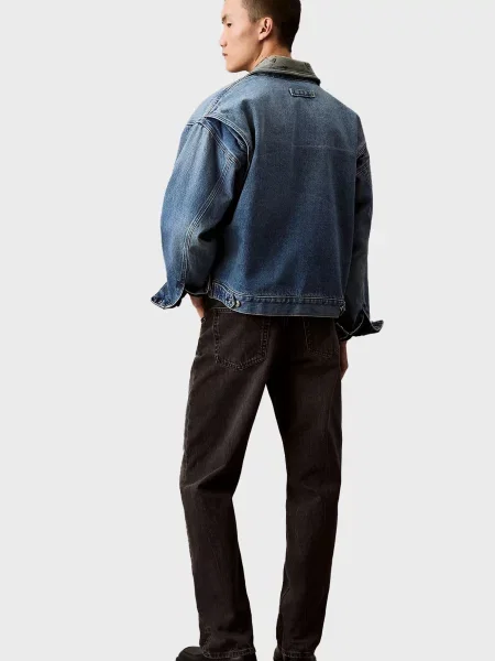 Прямые джинсы Calvin Klein Jeans черные