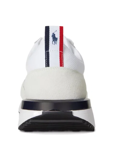 Ριγέ δερμάτινος κάλτσες Polo Ralph Lauren με κορδόνι μαύρο