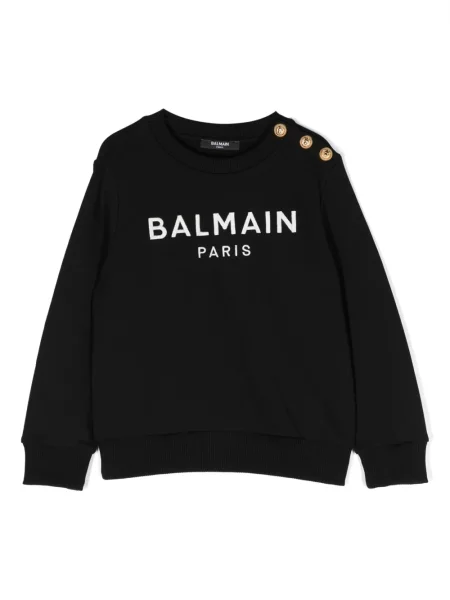 Bluza dziecięca Balmain czarna