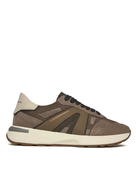 Sneakersy Alexander Smith Liverpool hnědá