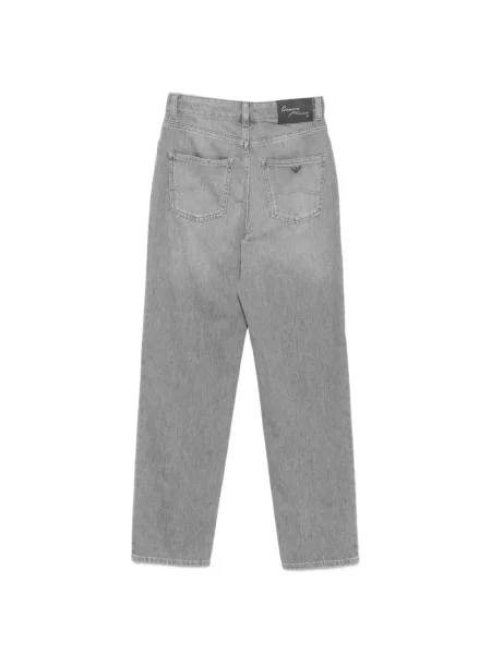 Cu centură blugi Emporio Armani gri