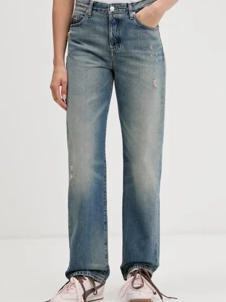 Tommy Jeans blugi de damă albastru