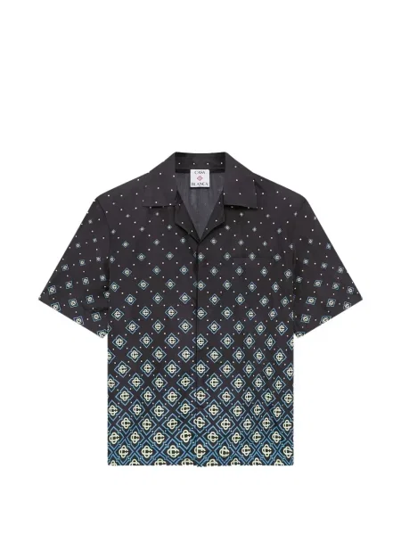 Cămașă Casablanca cu imagine negru