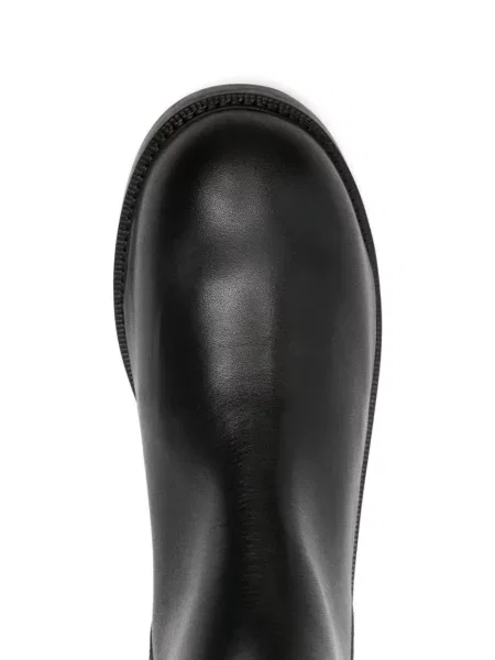 Botine Séfr din piele negru
