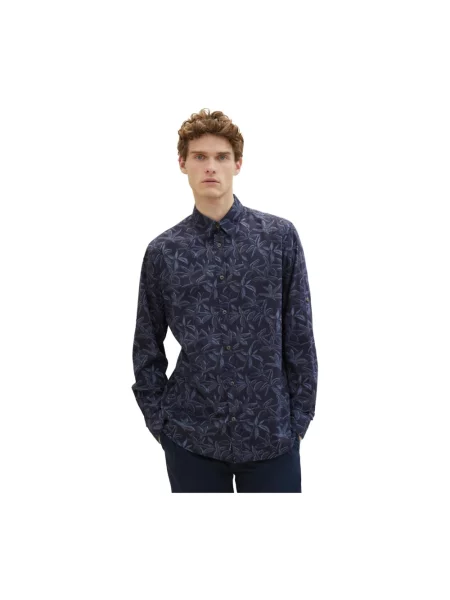 Koszula Tom Tailor casual niebieska