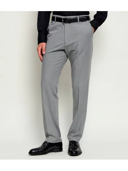 Drykorn Pantaloni Ajend_Rglr_Sk | Tapered fit cu adaos de lână gri