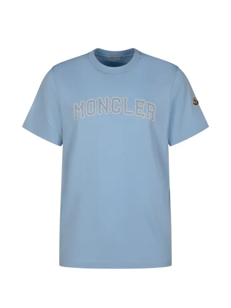 Scurt tricou Moncler albastru