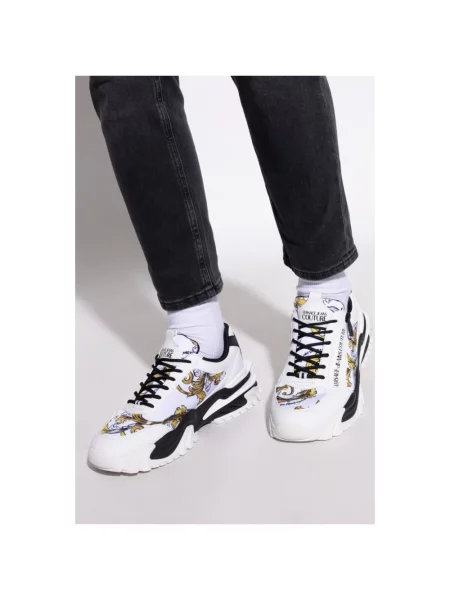 Sneakersy Versace Jeans Couture białe