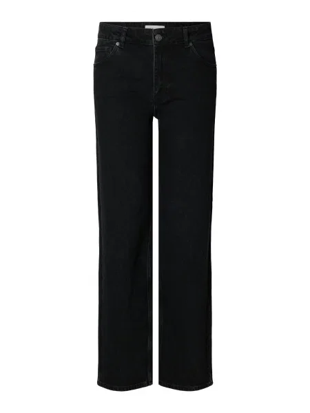 SELECTED Jeans SLFBEA-KORI denim negru