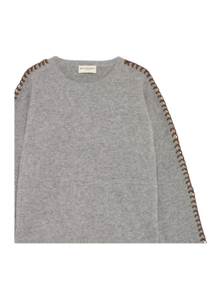 Sweter Roy Rogers wełniany szary