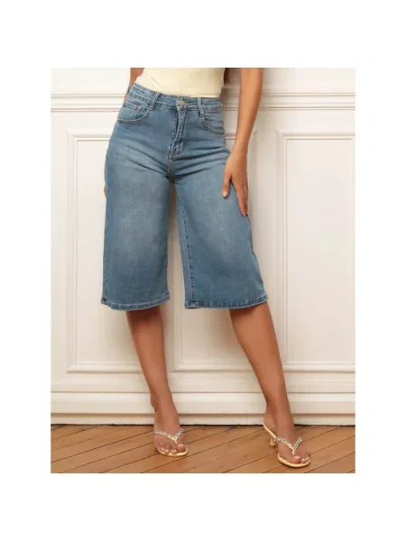 Pantaloni La Modeuse albastru