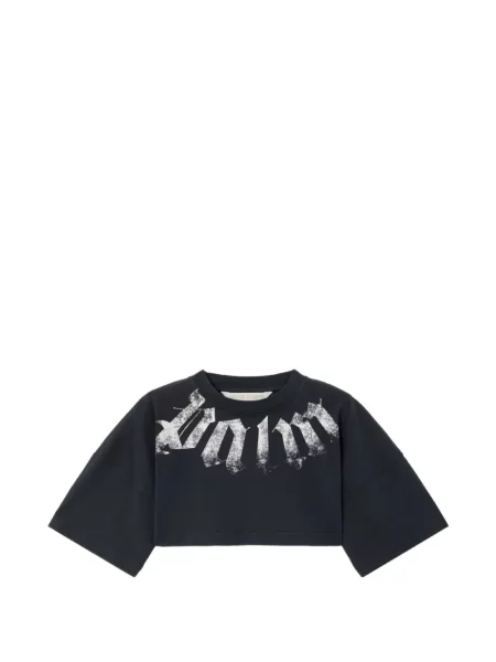 Cropp tricou Palm Angels cu imagine negru