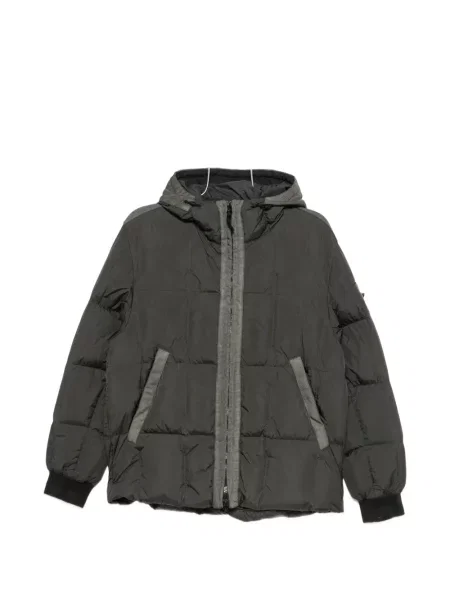 Geacă Stone Island cu strasuri gri