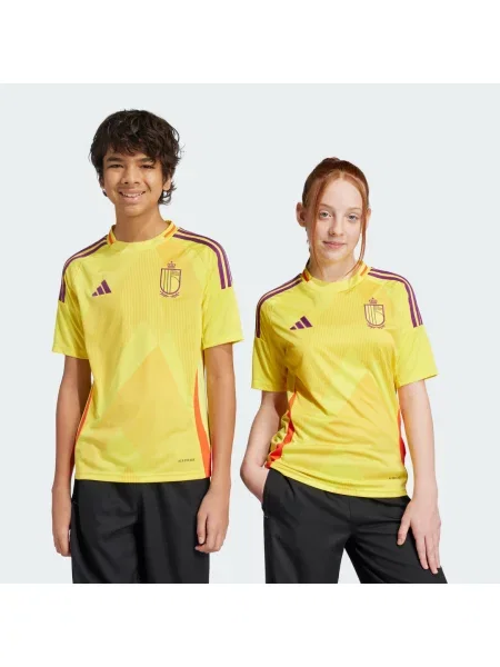 Koszulka Belgium 25 Women's Team Away żółta