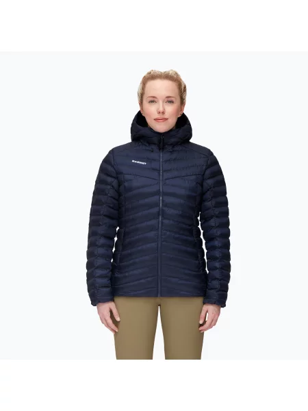 MAMMUT péřová bunda Albula IN navy blue modrá