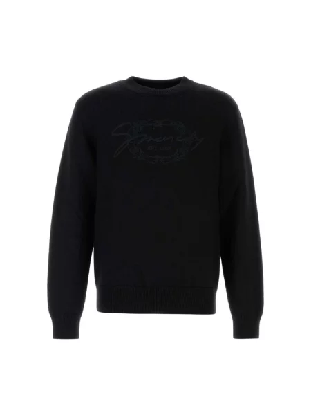 Sweter Givenchy z autografem czarny